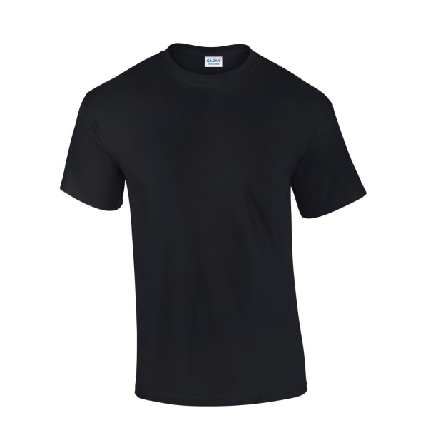 Gildan Mens Ultra Cotton T-Shirt L Svart Black L