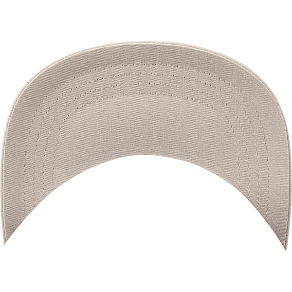 Yupoong Flexfit Unisex Ostrukturerad 5 Panel Snapback Cap One Si Khaki One Size