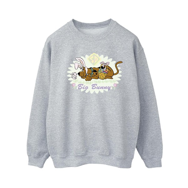 Scooby Doo Dam/Damer Stor Kanin Sweatshirt L Sports Grå Sports Grey L