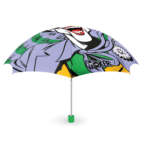The Joker Fällbart Paraply En Storlek Flerfärgad Multicoloured One Size