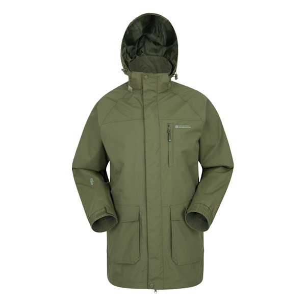 Mountain Warehouse Mens Glacier II Lång Vattentät Jacka M Khaki Khaki M