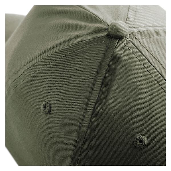 Beechfield Unisex Original 5-Panel Baseballkeps i enfärgad design, One Size Olive One Size