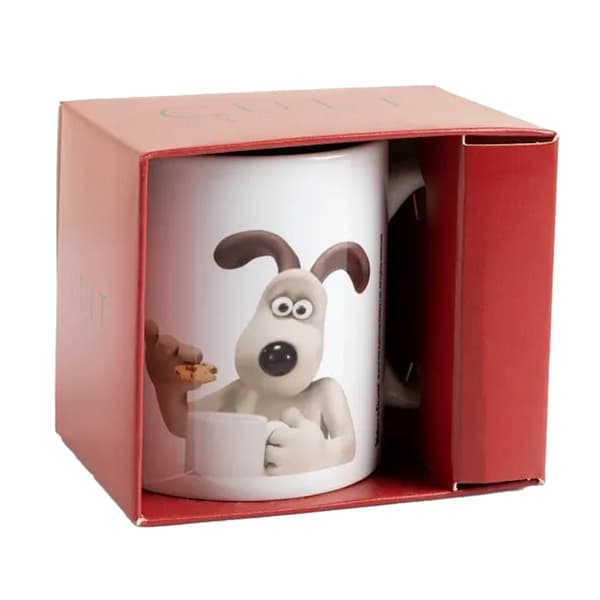 Wallace och Gromit Te Kopp Mugg One Size Vit/Benvit White/Off White One Size