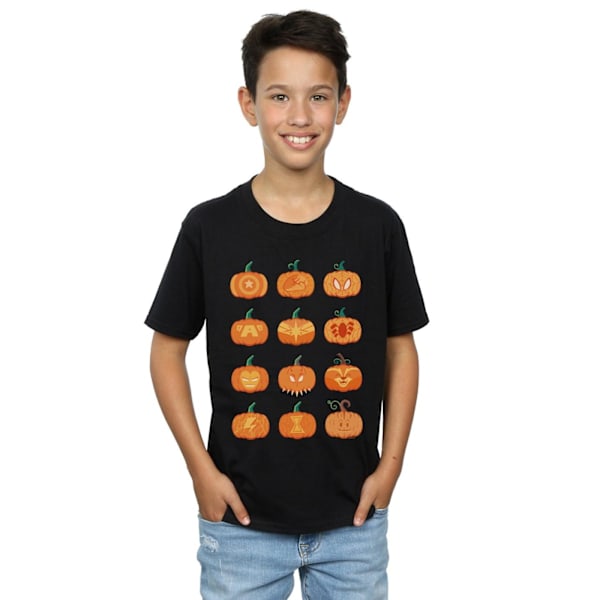 Marvel Boys Avengers Halloween Pumpa T-shirt 3-4 år Svart Black 3-4 Years