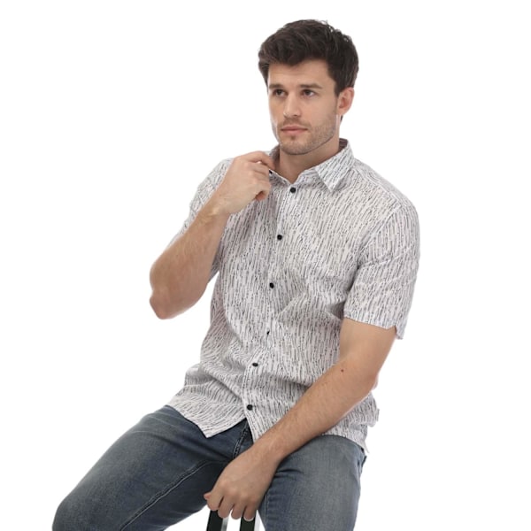 Ted Baker Unisex Vuxen Penna Nyhetsskjorta L Vit White L