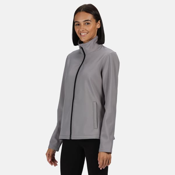Regatta Standout Dam/Kvinnor Ablaze Tryckbar Soft Shell Jacka Rock Grey/Black 20