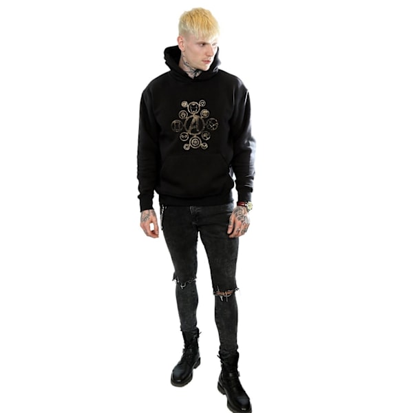 Marvel Herr Avengers Infinity War Icons Hoodie XXL Svart Black XXL