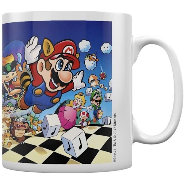 Super Mario Art Mug En Storlek Flerfärgad Multicoloured One Size