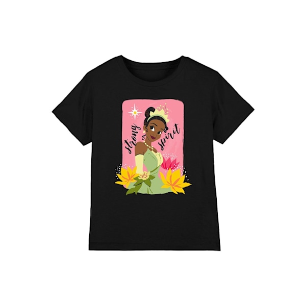 Prinsessan och Grodan Barn/Kids Stark Själ Tiana T-shirt Black 12-13 Years