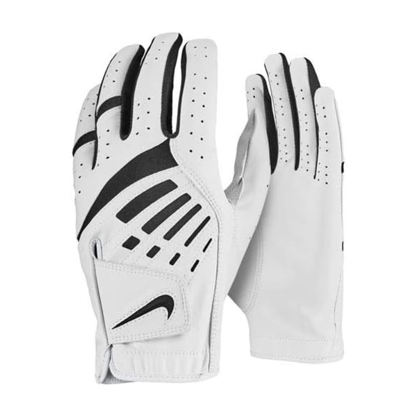 Nike Dura Feel IX Leather 2020 Left Hand Golf Glove S Vit/Bla White/Black S