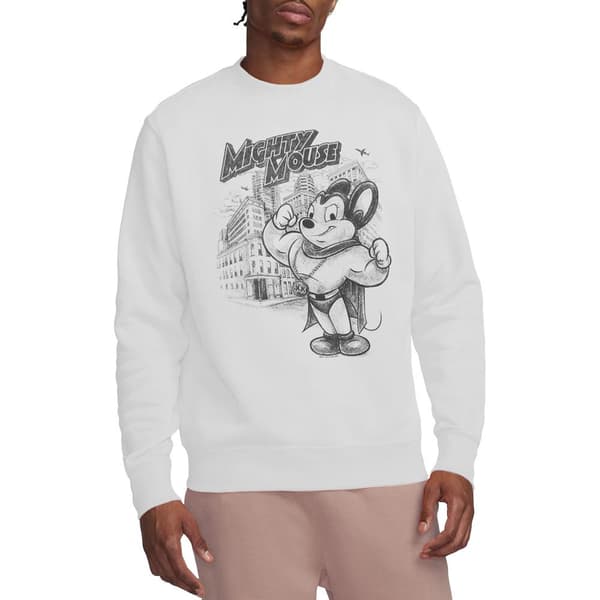 Mighty Mouse Unisex Vuxen Protect & Serve Sweatshirt M Vit White M