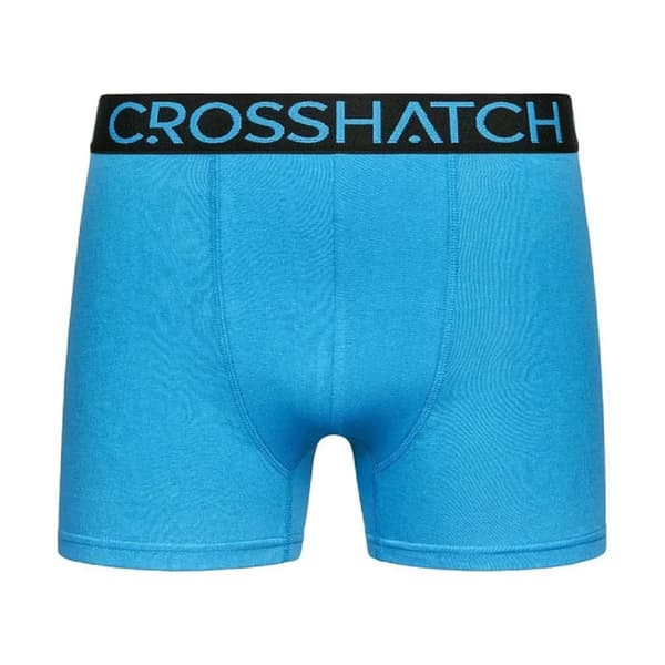 Crosshatch Herr Knightling Logo Boxertrosor (3-pack) S Blå Blue/Black S
