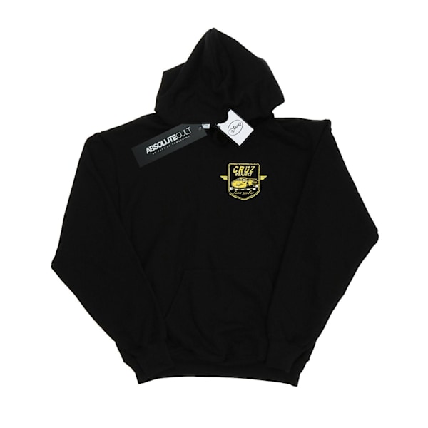 Disney Cars Cruz Ramirez Faux Pocket Logo Hoodie L Svart Black L