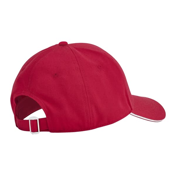 Beechfield Classic Organic Cotton Sandwich Peak Cap One Size Cl Classic Red/White One Size