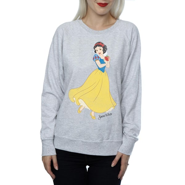 Disney Princess Damkläder/Dam Classic Snövit Sweatshirt S H Heather Grey S