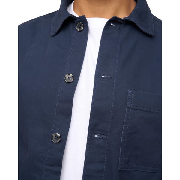 Bewley & Ritch Herr Stanbrook Overshirt L Marinblå Navy L