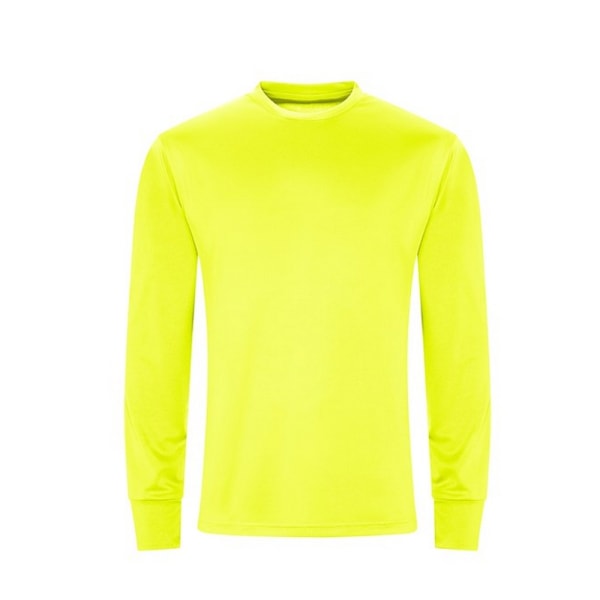 AWDis Cool Långärmad Active T-Shirt för män XL Electric Yellow Electric Yellow XL