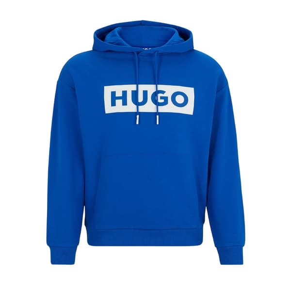 Boss Herr Box Långärmad Hoodie L Blå Blue L