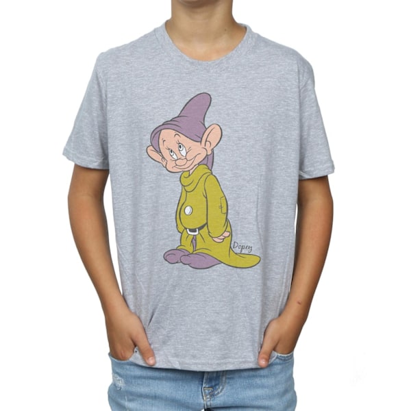 Disney Boys Classic Dopey T-shirt 7-8 år Sports Grey Sports Grey 7-8 Years