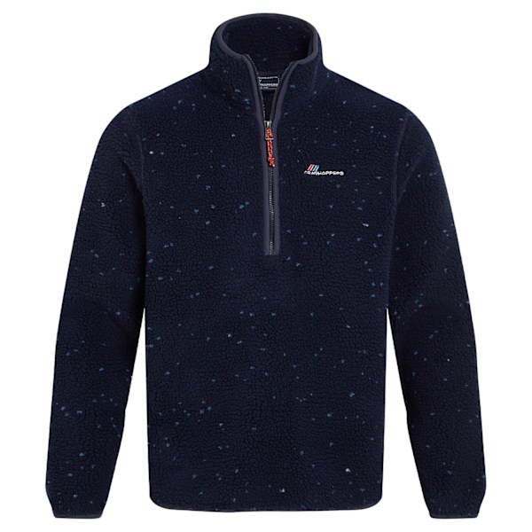 Craghoppers Herr Tatton Flecked Halvzip Fleece Topp S Blå Marinblå Blue Navy S