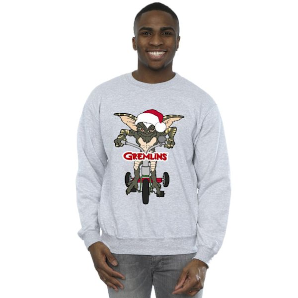 Gremlins Herrcykel Logo Sweatshirt M Sports Grey Sports Grey M