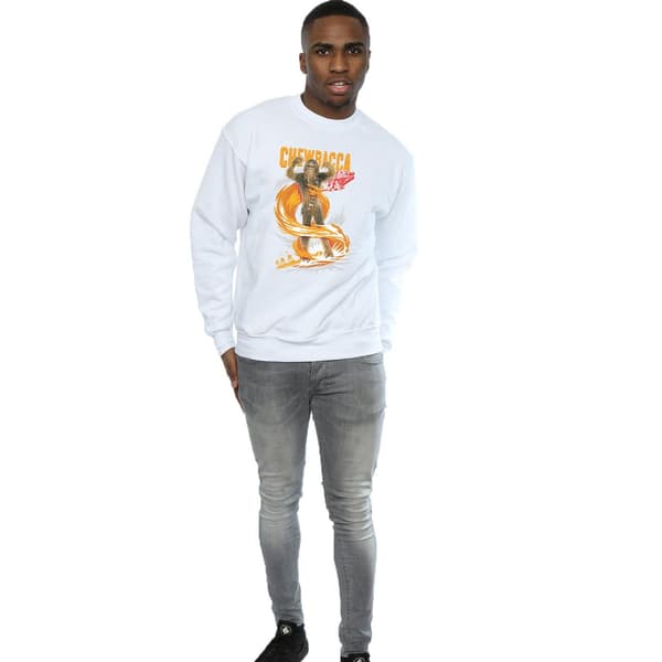 Star Wars Chewbacca Gigantic Sweatshirt L Vit White L