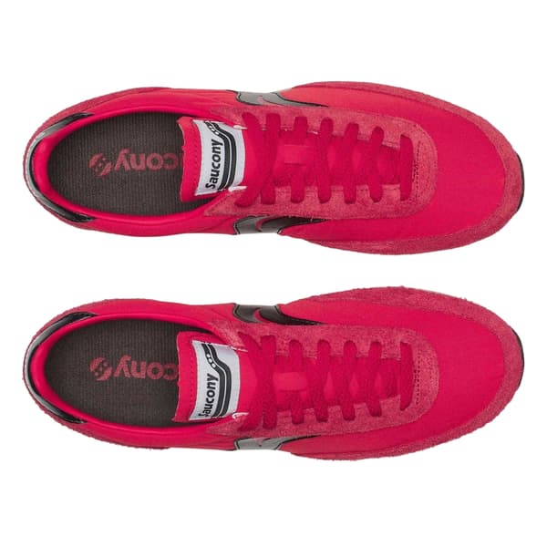 Saucony 80 mockaskor för dam 8.5 UK Röd Red 8.5 UK