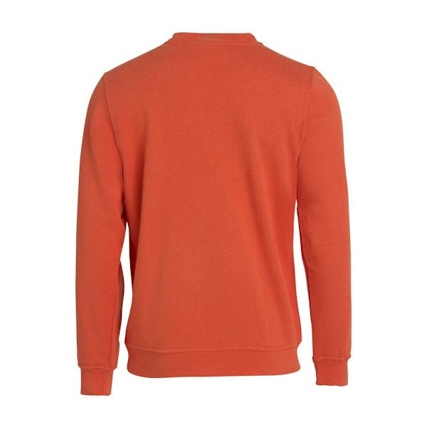 Clique Unisex Vuxen Basic Rund Hals Sweatshirt XS Blod Orange Blood Orange XS
