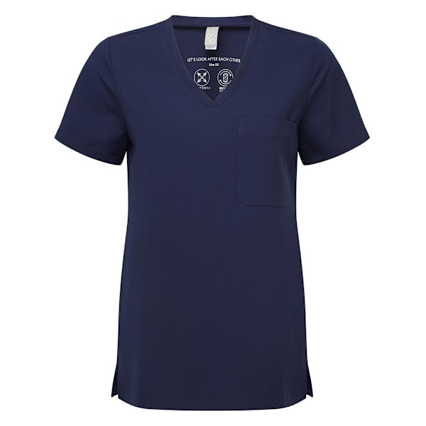 Onna Dam/Kvinna Limitless Arbetstunika 4XL Marinblå Navy 4XL