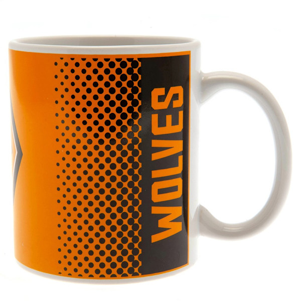 Wolverhampton Wanderers FC Mugg En Storlek Orange/Svart Orange/Black One Size