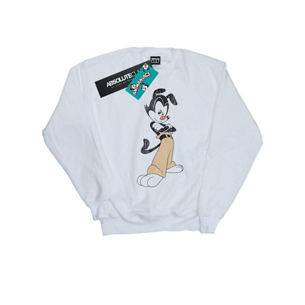 Animaniacs Girls Yakko Classic Pose Sweatshirt 5-6 år Vit White 5-6 Years