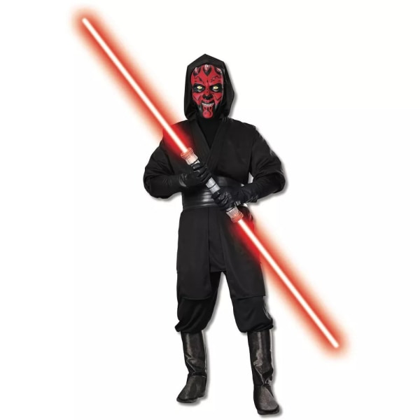 Star Wars Herr Darth Maul Kostym Standard Svart/Röd Black/Red Standard 72f3  | Black/Red | Standard | Fyndiq