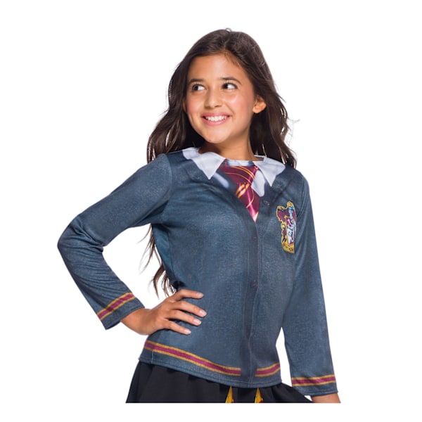 Harry Potter Barn/Barn Gryffindor Kostym Topp L Mörkgrå Dark Grey L