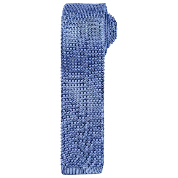 Premier Unisex Vuxen Smal Stickad Slips 1 Storlek Mellanblå Mid Blue One Size