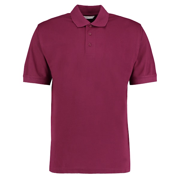 Kustom Kit Klassic Superwash Kortärmad Poloskjorta XL Bu Burgundy XL