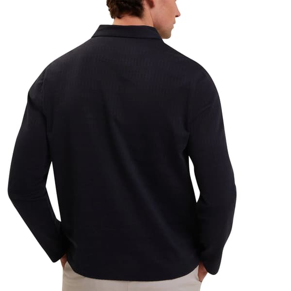 Ted Baker Herr Half Zip Casual Cardigan S Marinblå Navy S