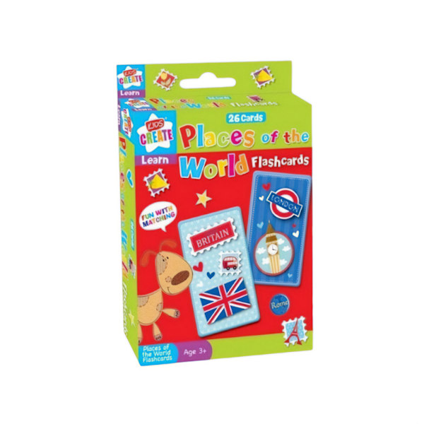 Kids Create Flash Card (Paket med 26) En Storlek Flerfärgad Multicoloured One Size