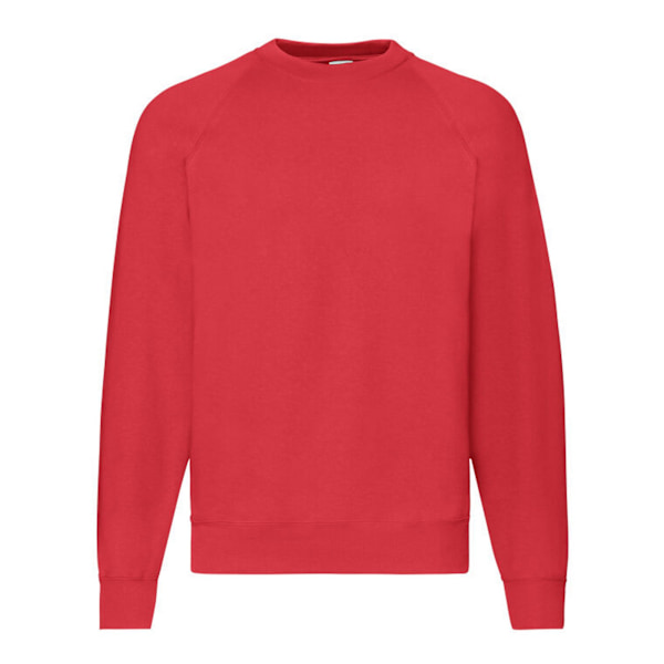 Fruit of the Loom Herr Premium Set-in Sweatshirt M Röd Red M