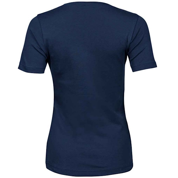 Tee Jays Dam/Dam Interlock T-shirt XL Marinblå Navy XL