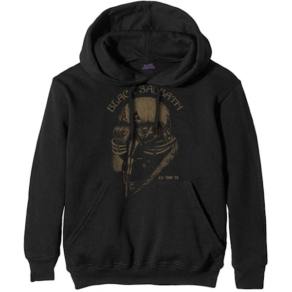 Black Sabbath Unisex Adult US Tour ‘78 Hoodie M Svart Black M