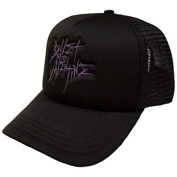 Bullet For My Valentine Unisex Vuxen Logotyp Mesh Rygg Baseball Cap Black One Size
