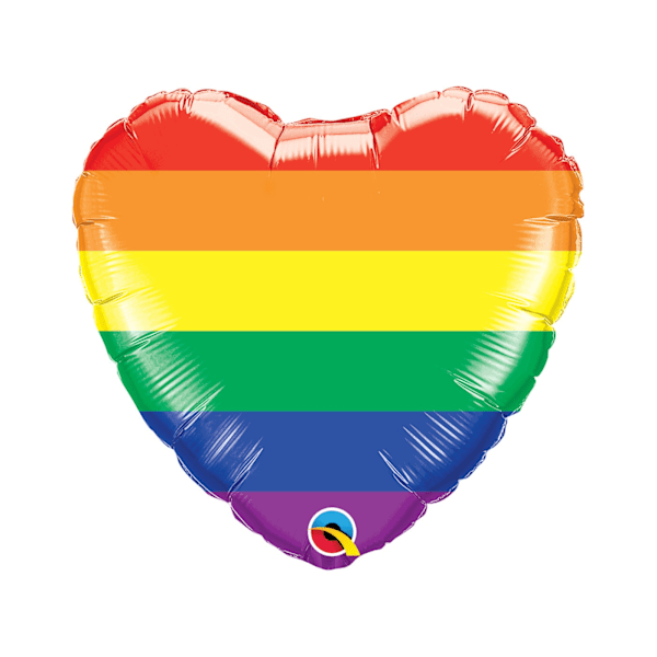 Qualatex Regnbågsfolie Ballong En Storlek Regnbåge Rainbow One Size