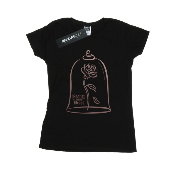 Disney Princess Dam/Dam Princess Rose Gold T-shirt i bomull Black XXL