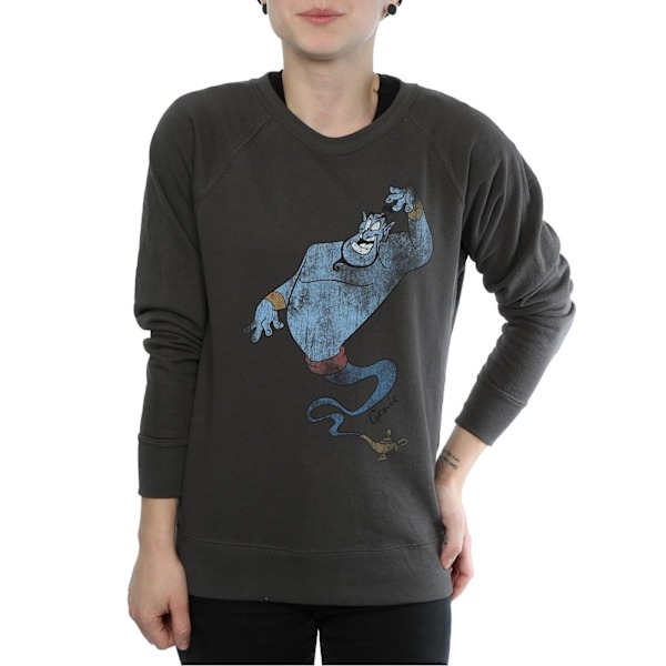 Aladdin Dam/Kvinnor Klassisk Genie Heather Sweatshirt L Ljus Light Graphite L