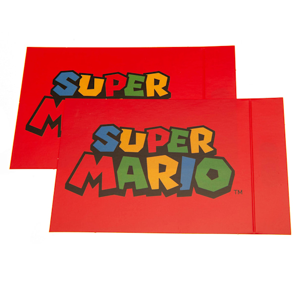Super Mario-karaktärer Presentpapper (4-pack) En Storlek Flerfärgad Multicoloured One Size