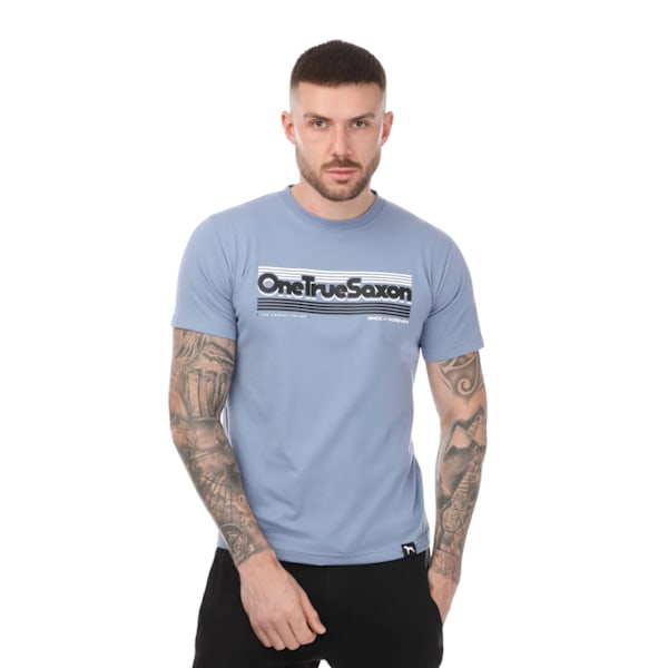 One True Saxon Herr Forever T-Shirt M Blå Blue M