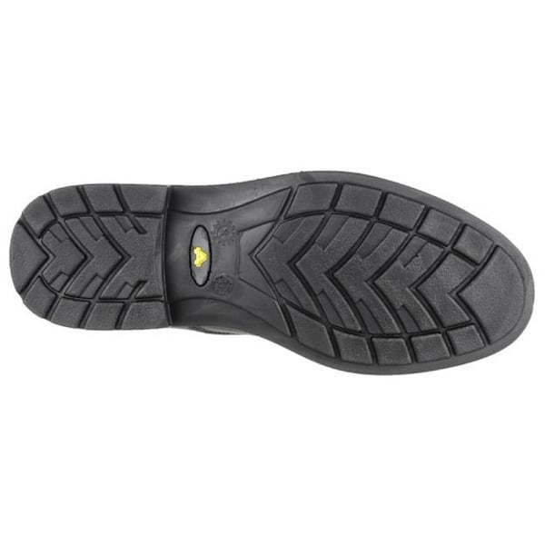 Amblers Safety Mens FS43 Antistatiska Snörskor Oxford Säkerhetsskor Black 13 UK