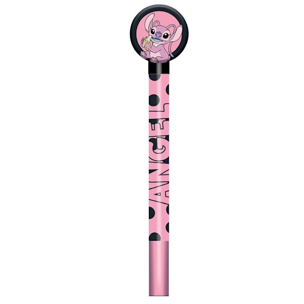 Lilo & Stitch You´re My Fave Spinning Topper Angel Kulspetspenna Pink/Black One Size