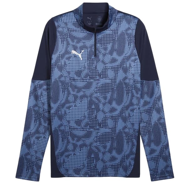 Puma Dam Teamcup Långärmad Topp 18 UK Marinblå/Silver Navy/Silver 18 UK