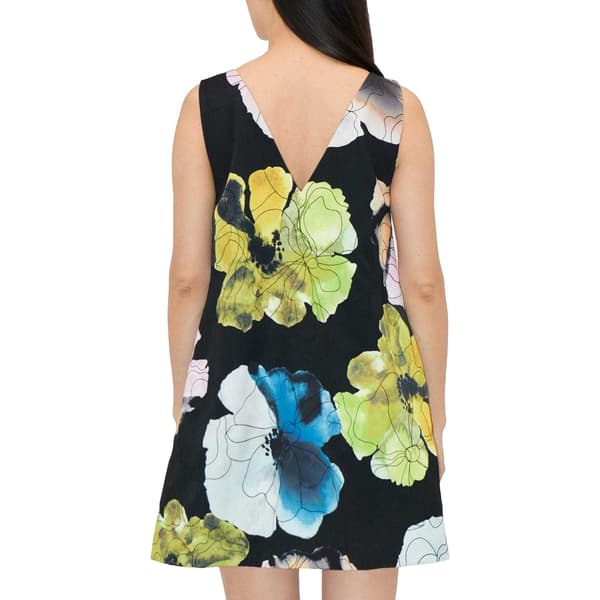 Stine Goya Dam Blommig Ärmlös Miniklänning S Multico Multicoloured S